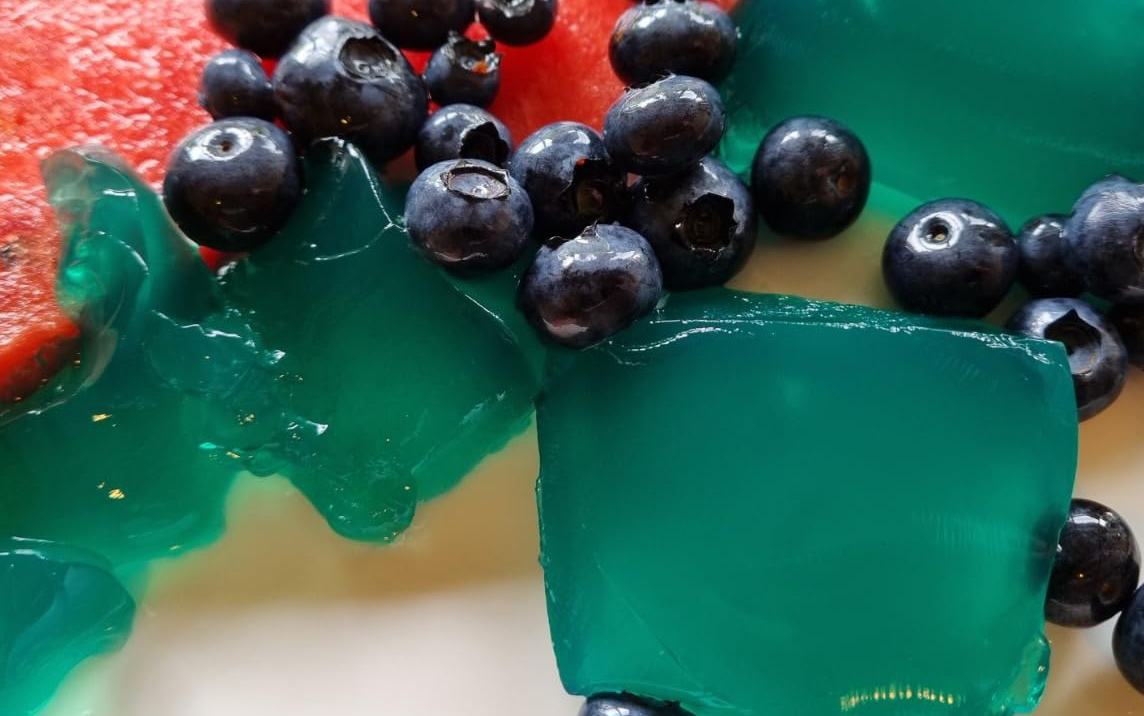Blaues Spirulina